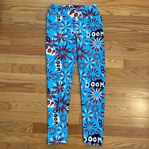 Patriotic leggings!! Like new!